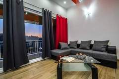 Ferienwohnung - Apartments Sunshine Home - Two Bedroom Apartment with Balcony and Sea View - Ferienunterkunft in Vela Luka (5 Personen)