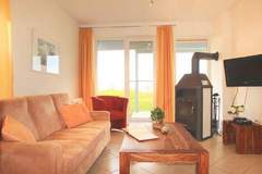 Ferienwohnung - Kapitänshaus Gartendeck 64 qm Nr 441 - Ferienunterkunft in Rechlin (4 Personen)