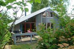 Ferienhaus - FH Wildgans Comfort mit Sauna & Kaminofen 81 qm 112 - Ferienunterkunft in Granzow (6 Personen)