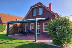 Ferienhaus - Ferienhaus 06 Marintje - Ferienunterkunft in Neßmersiel (6 Personen)