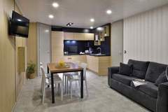 Ferienhaus - Résidence U Livanti Belvédère Campomoro - Chalet Scopa - Ferienunterkunft in Propriano (5 Personen)