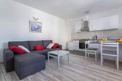Ferienwohnung - Apartments Oleander Sea View - One Bedroom Apartment with Terrace and Sea View (Mali) - Ferienunterkunft in Cavtat (4 Personen)