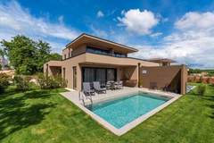 Ferienhaus, Exklusive Unterkunft - Quercus village App 1 with private pool - Ferienunterkunft in Brtonigla (5 Personen)