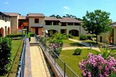 Ferienwohnung - Ferienanlage Le Corti di Montepitti Suvereto-bilocale 4 - primo piano - OG - Ferienunterkunft in Suvereto (4 Personen)