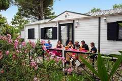 Ferienhaus, Wohnmobil - Domaine Les Mûriers Vendres-Plage // mobilhome 2 chambres - Ferienunterkunft in Vendres-Plage (6 Personen)