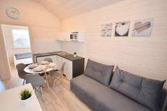 Ferienhaus - Domki wakacyjne dla 5 osób Dąbki - Ferienunterkunft in Dabki (5 Personen)