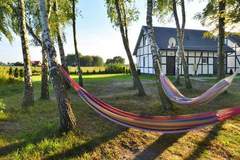 Ferienhaus - Piętrowy dom wakacyjny z tarasem 40 m2 dla 4 osób Jarosławiec - Ferienunterkunft in Jaroslawiec (4 Personen)