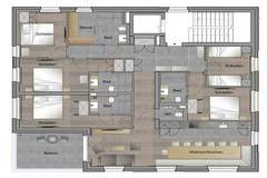 Ferienwohnung - Almresort Sonnenalpe 6 - Ferienunterkunft in Hermagor (14 Personen)