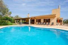 Ferienhaus, Exklusive Unterkunft - Finca en Pollença con piscina y barbacoa, Escandeu - Ferienunterkunft in Port de Pollença (8 Personen)