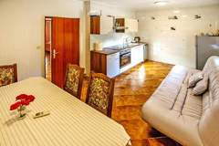 Ferienwohnung - Apartment im Haus Lika Seline SD55 A01-EG 1-5 Pers - Ferienunterkunft in Seline (5 Personen)