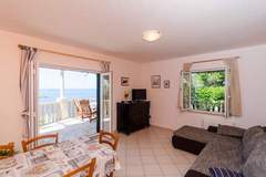 Ferienwohnung - Apartments Plavac Mali- Three Bedroom Apartment with Terrace and Sea View - Ferienunterkunft in Potomje (6 Personen)