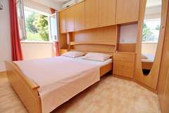 Ferienwohnung - Apartments Veselka, Lumbarda - Standard Room with Balcony and Sea View (Room 2) - Ferienunterkunft in Lumbarda (2 Personen)