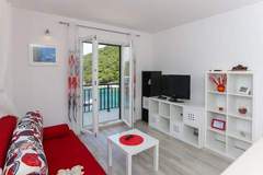 Ferienwohnung - Apartments Posta - Deluxe One-Bedroom Apartment with Balcony and Sea View - Apartman 8 - Ferienunterkunft in Saplunara (4 Personen)