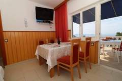 Ferienwohnung - Apartments Villa Marijana - Two Bedroom Apartment with Terrace and Sea View (Marijana 1) - Ferienunterkunft in Prižba (4 Personen)