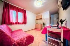 Ferienwohnung - Apartments Bruna Lastovo-Standard One Bedroom Apartment with Balcony and Sea View-Crveni - Ferienunterkunft in Lastovo (2 Personen)