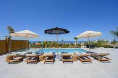 Ferienhaus, Exklusive Unterkunft - Nysa Luxury villa 1 - Ferienunterkunft in Heraklion (10 Personen)