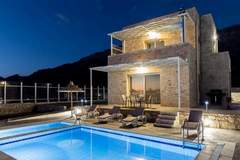 Ferienhaus, Exklusive Unterkunft - Blue Horizon Thea - Ferienunterkunft in Triopetra (8 Personen)