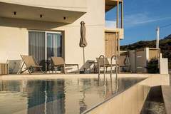 Ferienhaus, Exklusive Unterkunft - Corallia villa 1 - Ferienunterkunft in Plakias (5 Personen)