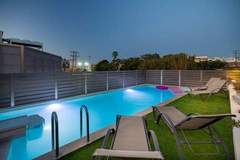Creta Sun, 101 Studio City View - Ferienunterkunft in Rethymno (2 Personen)