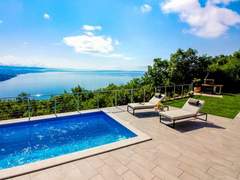Ferienhaus, Exklusive Unterkunft - Ferienhaus, Villa Vista sul Quarnero
