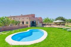 Ferienhaus - Can Potdir - Ferienunterkunft in Ariany, Illes Balears (6 Personen)