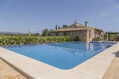 Ferienhaus - YourHouse Es Moyà des Pins, chalet with views to S - Ferienunterkunft in Muro (8 Personen)