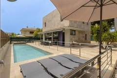 Ferienhaus, Exklusive Unterkunft - VILLA IOLA IDEAL PARA FAMILIAS A 150M DE LA PLAYA - Ferienunterkunft in Playa de Muro (12 Personen)