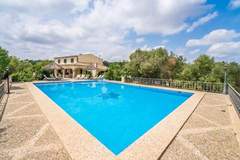 Ferienhaus - Son Perxa - Ferienunterkunft in Petra (10 Personen)