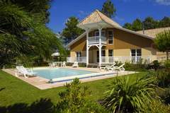 Ferienhaus, Exklusive Unterkunft - Eden Club 2 - Ferienunterkunft in Lacanau Océan (6 Personen)