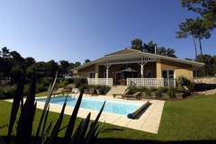 Ferienhaus, Exklusive Unterkunft - Atlantic Green 1 - Ferienunterkunft in Lacanau (8 Personen)