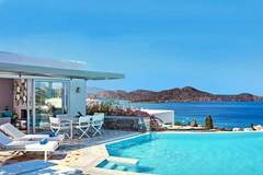 Ferienhaus, Exklusive Unterkunft - Villa, Elounda-3BD Med Pool Villa - Ferienunterkunft in Elounda (6 Personen)