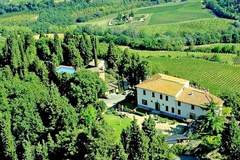 Ferienhaus - Pergolatico - Ferienunterkunft in San Casciano in Val di Pesa (4 Personen)
