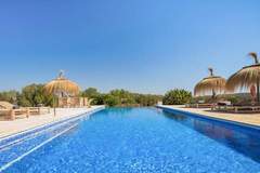 Ferienhaus, Exklusive Unterkunft - Flor de Sal a Sa Canoveta, Villa 5StarsHome Mallor - Ferienunterkunft in Campos (10 Personen)