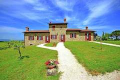 Ferienhaus - Villa Anita - Ferienunterkunft in Cortona (13 Personen)