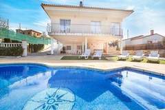 Ferienhaus, Exklusive Unterkunft - Brisamar - Ferienunterkunft in Vidreres (10 Personen)