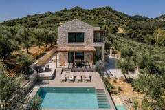 Ferienhaus, Exklusive Unterkunft - Villa Cossoro Ena in Zakynthos - Ferienunterkunft in Vasilikos (6 Personen)