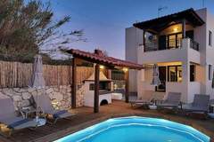 Ferienhaus, Exklusive Unterkunft - Anelia Serene Villa - Ferienunterkunft in Sfakaki (6 Personen)