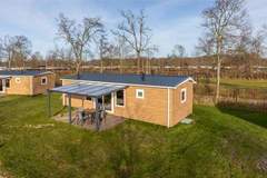 Ferienhaus - Chalet - Camping de Duinhoeve 'Bosdier' - Ferienunterkunft in Burgh-Haamstede (4 Personen)