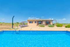 Ferienhaus - Son Fred - Ferienunterkunft in Felanitx, Illes Balears (6 Personen)