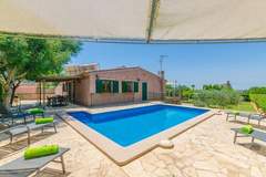 Ferienhaus - Son Frau - Ferienunterkunft in Manacor, Illes Balears (6 Personen)