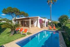 Ferienhaus - Villa Pastor - Ferienunterkunft in Porto Cristo, Illes Balears (6 Personen)