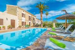 Ferienhaus - Can Salvador - Ferienunterkunft in Moscari (selva), Illes Balears (6 Personen)