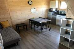 Ferienhaus - Domki wakacyjne dla 7 osób Mielenko - Ferienunterkunft in Mielenko (7 Personen)