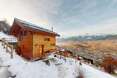Ferienhaus - Teddy's VIEW & QUIET chalet 6 pers - Ferienunterkunft in Les Agettes (6 Personen)