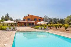 Ferienhaus - Finca Can Pol - Ferienunterkunft in Inca, Illes Balears (10 Personen)