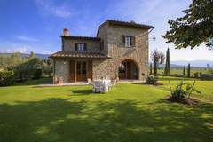Ferienhaus, Exklusive Unterkunft - Tobia Sotto - Ferienunterkunft in Cortona (4 Personen)