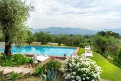 Ferienhaus, Exklusive Unterkunft - Villa Il Palagio - Ferienunterkunft in Capannori (14 Personen)