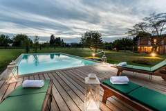 Ferienhaus, Exklusive Unterkunft - Villa sul Fiume - Ferienunterkunft in Monte San Quirico (8 Personen)