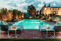 Ferienhaus, Exklusive Unterkunft - Villa Il Castello - Ferienunterkunft in Lucca (11 Personen)