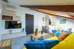 Ferienwohnung - Apartments Arla Exclusive - Deluxe One Bedroom Apartment with Balcony and Sea View - Ferienunterkunft in Dubrovnik (4 Personen)